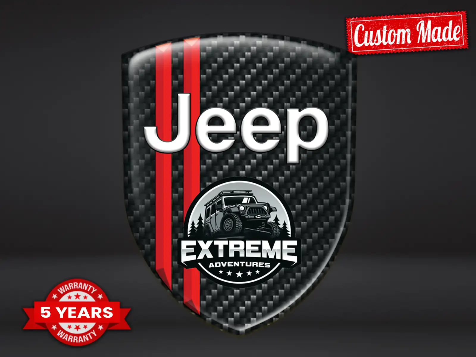 Jeep Pegatinas Logo Impresas Pro Máximo Duradero Estiloso